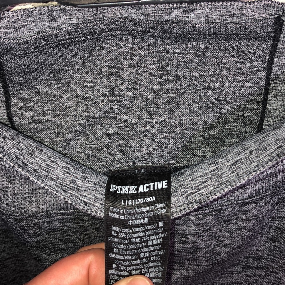 PINK active leggings Victoria Secret Pink Seamless Workout Tight Leggings large​ - Picture 7 of 7